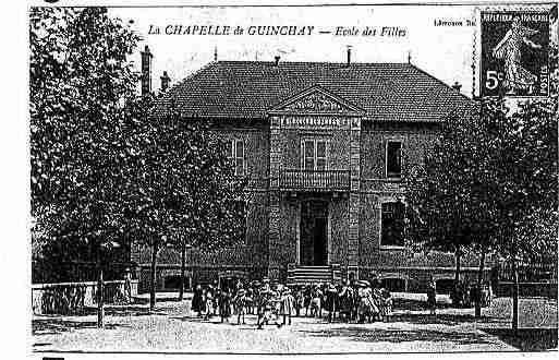 Ville de CHAPELLEDEGUINCHAY(LA) Carte postale ancienne Ville de CHAPELLEDEGUINCHAY(LA) Carte postale ancienne