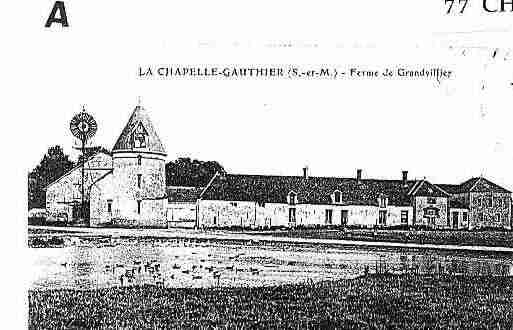 Ville de CHAPELLEGAUTHIER(LA) Carte postale ancienne