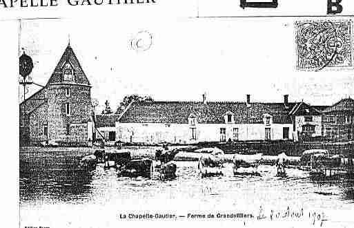 Ville de CHAPELLEGAUTHIER(LA) Carte postale ancienne
