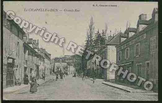 Ville de CHAPELLESOUSDUN(LA) Carte postale ancienne