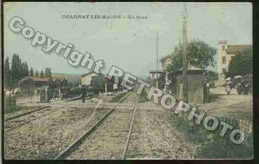 Ville de CHARNAYLESMACON Carte postale ancienne