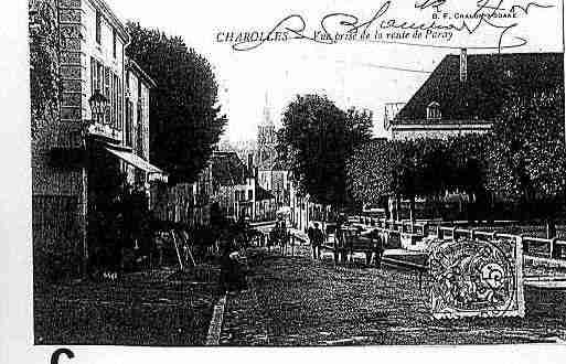Ville de CHAROLLES Carte postale ancienne Ville de CHAROLLES Carte postale ancienne