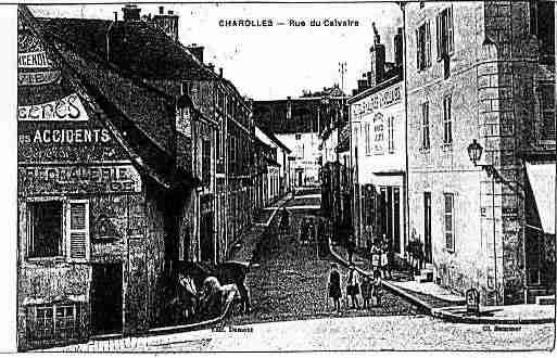 Ville de CHAROLLES Carte postale ancienne