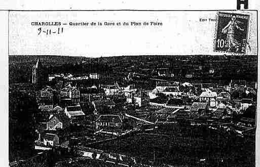 Ville de CHAROLLES Carte postale ancienne