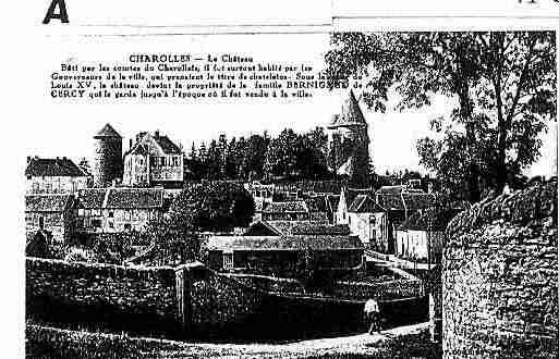 Ville de CHAROLLES Carte postale ancienne