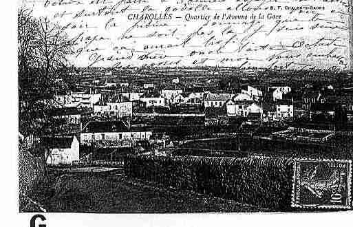 Ville de CHAROLLES Carte postale ancienne