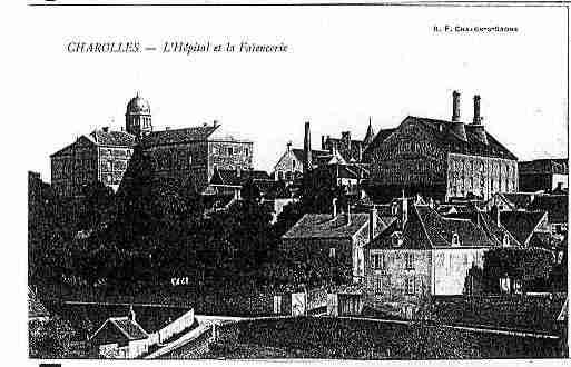 Ville de CHAROLLES Carte postale ancienne