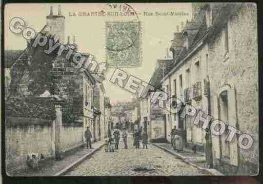 Ville de CHARTRESURLELOIR(LA) Carte postale ancienne