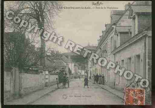 Ville de CHARTRESURLELOIR(LA) Carte postale ancienne
