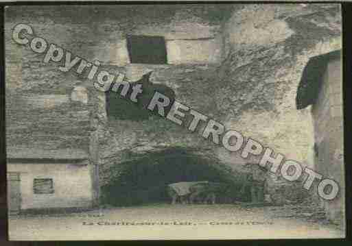 Ville de CHARTRESURLELOIR(LA) Carte postale ancienne