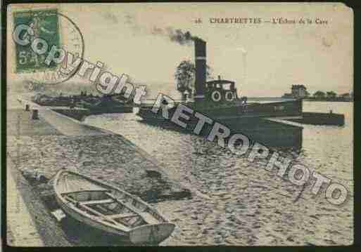 Ville de CHARTRETTES Carte postale ancienne