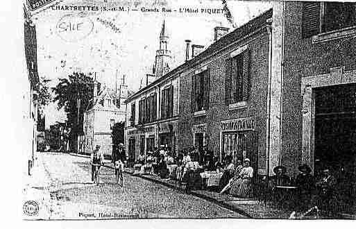 Ville de CHARTRETTES Carte postale ancienne