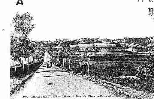 Ville de CHARTRETTES Carte postale ancienne