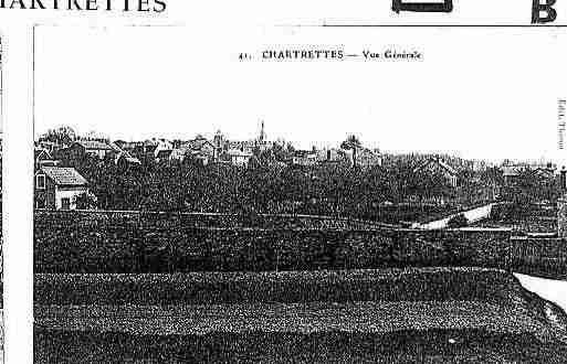 Ville de CHARTRETTES Carte postale ancienne