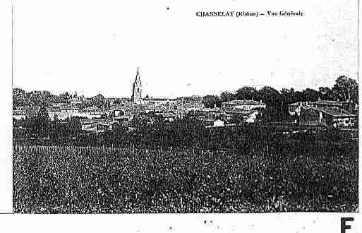 Ville de CHASSELAY Carte postale ancienne