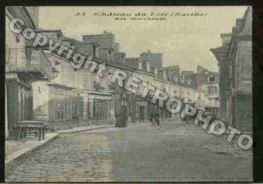 Ville de CHATEAUDULOIR Carte postale ancienne