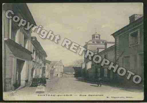 Ville de CHATEAUDULOIR Carte postale ancienne