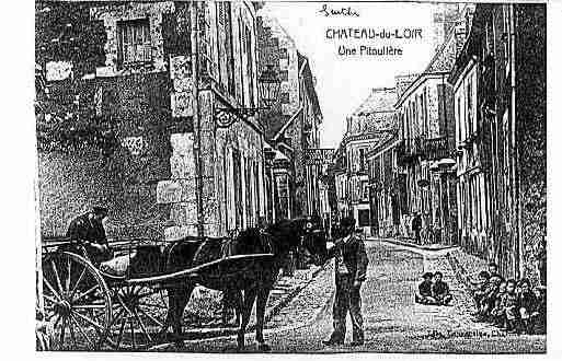 Ville de CHATEAUDULOIR Carte postale ancienne