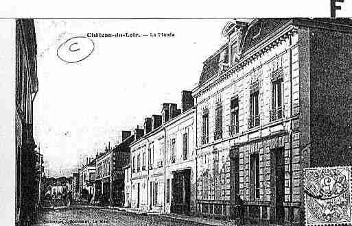 Ville de CHATEAUDULOIR Carte postale ancienne