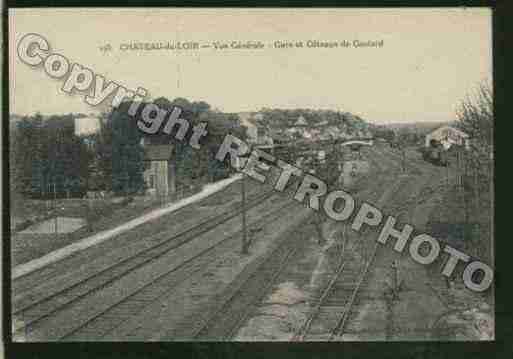 Ville de CHATEAUDULOIR Carte postale ancienne