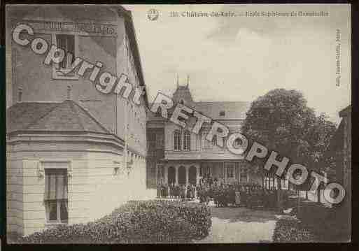 Ville de CHATEAUDULOIR Carte postale ancienne