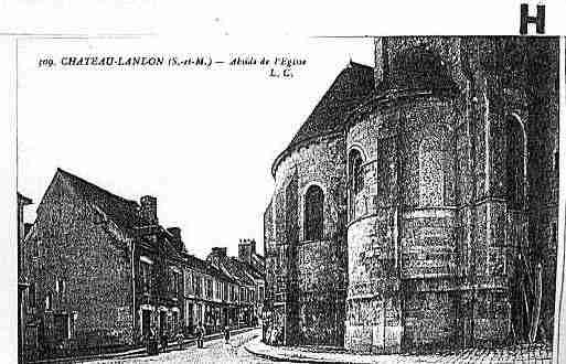 Ville de CHATEAULANDON Carte postale ancienne