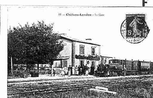 Ville de CHATEAULANDON Carte postale ancienne