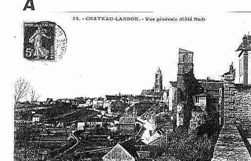 Ville de CHATEAULANDON Carte postale ancienne
