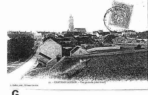 Ville de CHATEAULANDON Carte postale ancienne