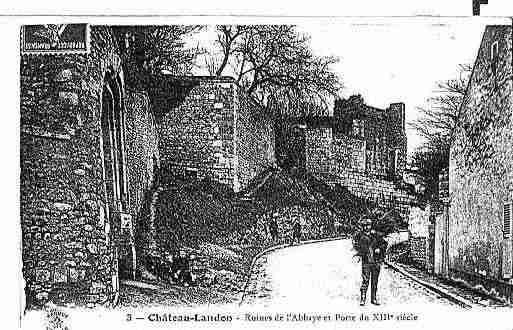 Ville de CHATEAULANDON Carte postale ancienne