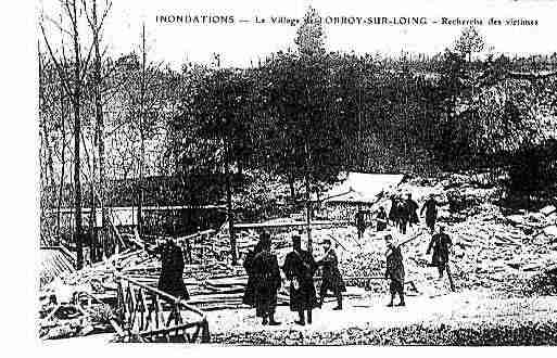 Ville de CHATEAULANDON Carte postale ancienne