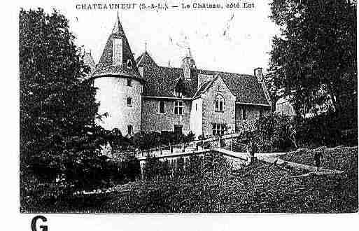 Ville de CHATEAUNEUF Carte postale ancienne