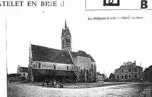 Ville de CHATELETENBRIE(LE) Carte postale ancienne Ville de CHATELETENBRIE(LE) Carte postale ancienne