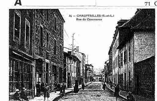 Ville de CHAUFFAILLES Carte postale ancienne