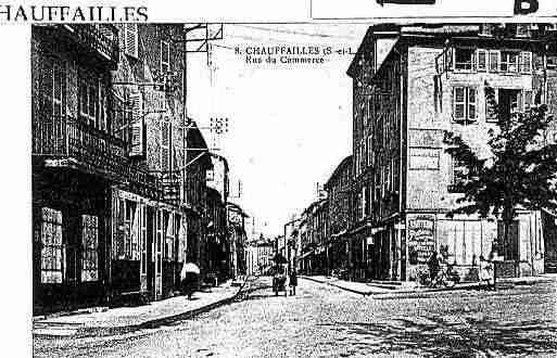 Ville de CHAUFFAILLES Carte postale ancienne