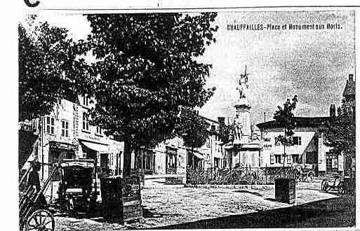 Ville de CHAUFFAILLES Carte postale ancienne Ville de CHAUFFAILLES Carte postale ancienne