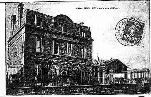Ville de CHAUFFAILLES Carte postale ancienne