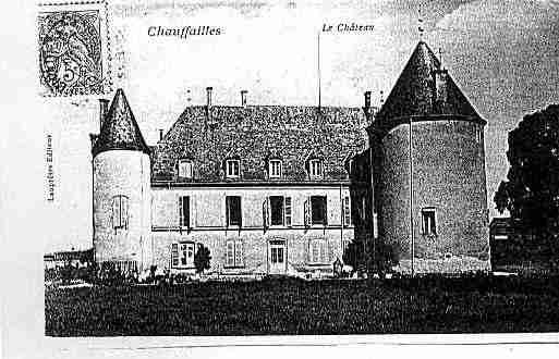 Ville de CHAUFFAILLES Carte postale ancienne