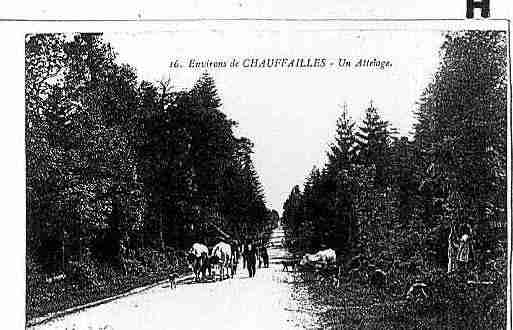 Ville de CHAUFFAILLES Carte postale ancienne