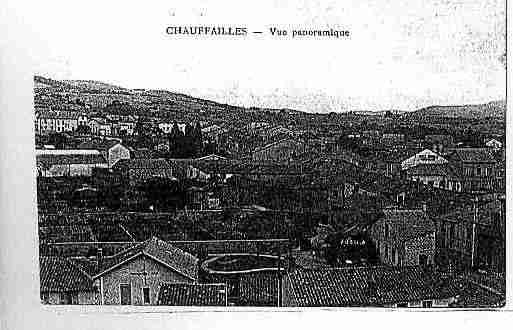 Ville de CHAUFFAILLES Carte postale ancienne