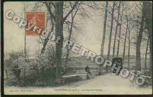 Ville de CHAUFFRY Carte postale ancienne