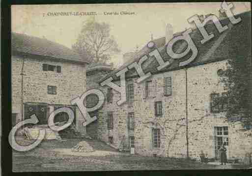 Ville de CHAUVIREYLECHATEL Carte postale ancienne