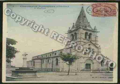 Ville de CHAZAYD\'AZERGUES Carte postale ancienne