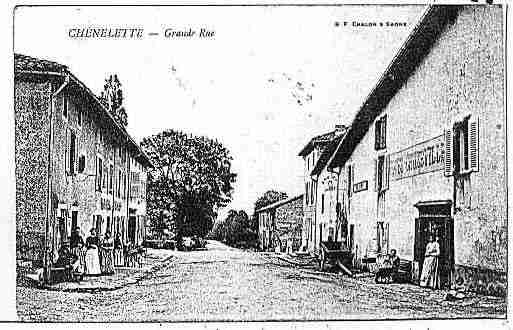 Ville de CHENELETTE Carte postale ancienne
