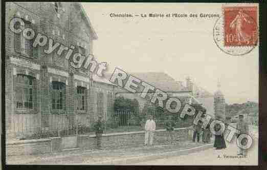 Ville de CHENOISE Carte postale ancienne