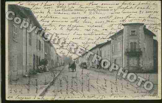 Ville de CHERES(LES) Carte postale ancienne