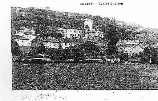 Ville de CHESSY Carte postale ancienne