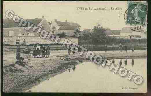 Ville de CHEVRAINVILLIERS Carte postale ancienne