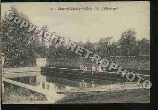 Ville de CHEVRYCOSSIGNY Carte postale ancienne