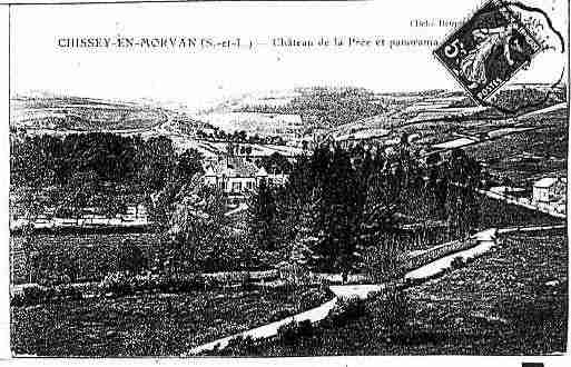 Ville de CHISSEYENMORVAN Carte postale ancienne